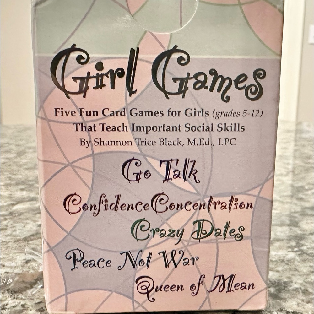 NWT Girl Games - 5 Fun Card Games for Girls That Teach Important Social Skills